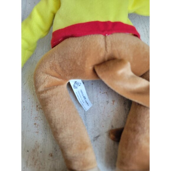 Peek a boo monkey vintage style Plush stuffed animal suit bowtie - Picture 9 of 10